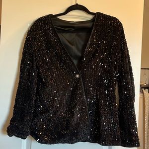 Sequin jacket